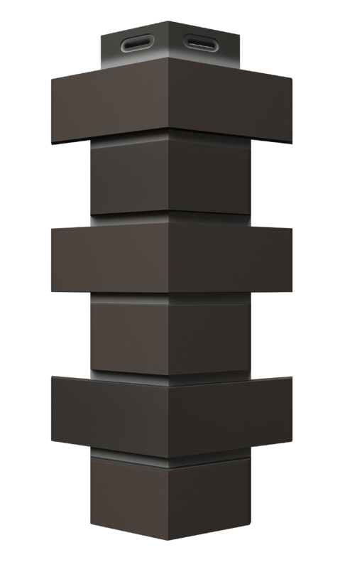 Угол Флемиш (Flemish), Темно-коричневый - 1